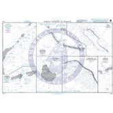 British Admiralty Nautical Chart 3664: Plans in Archipel des Tuamotu